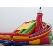 Cheap inflatable space slides